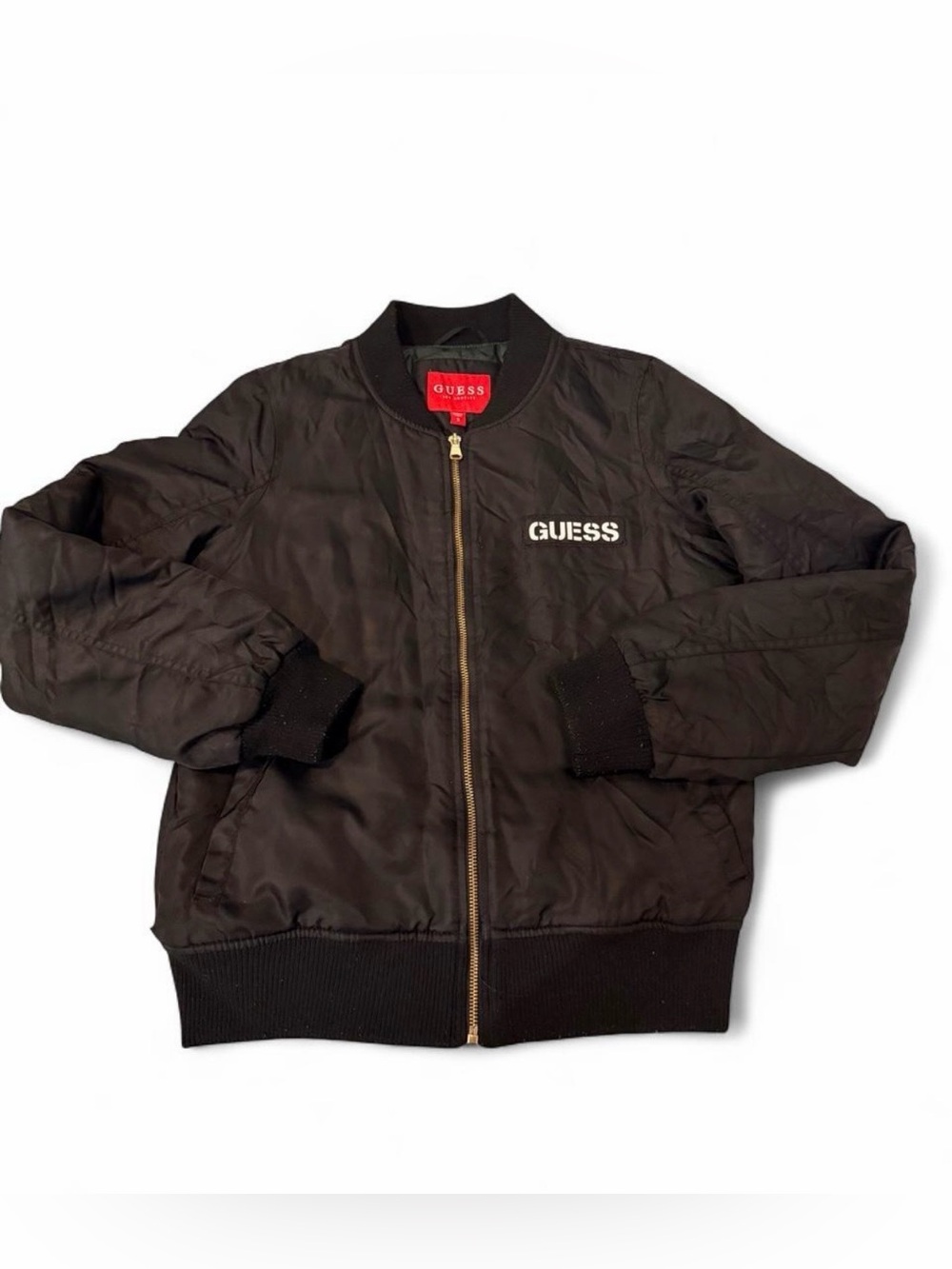 GUESS Women’s Black Bomber Jacket